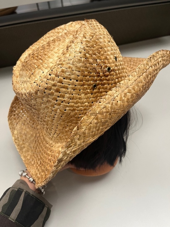 Peter Grimm Straw Cowboy Hat - Natural Tan main image 8